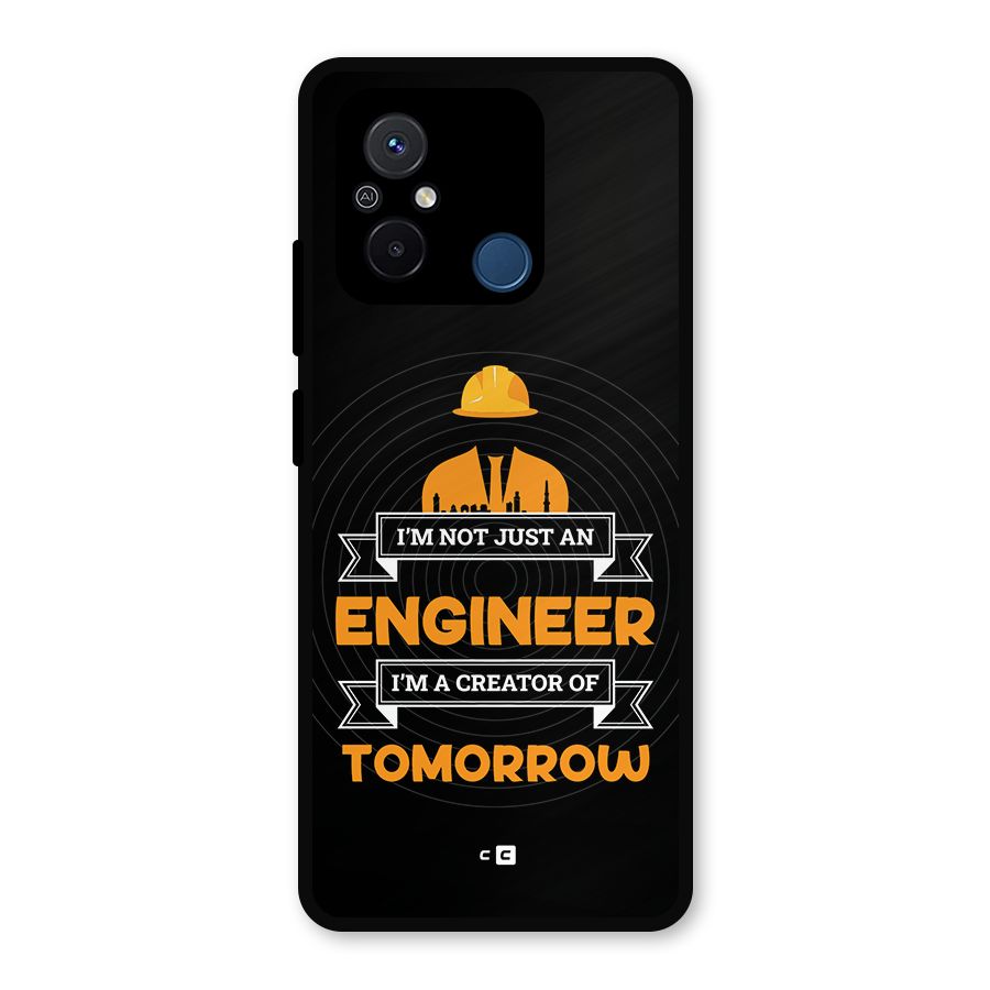 Creator Of Tomorrow Metal Back Case for Poco C55