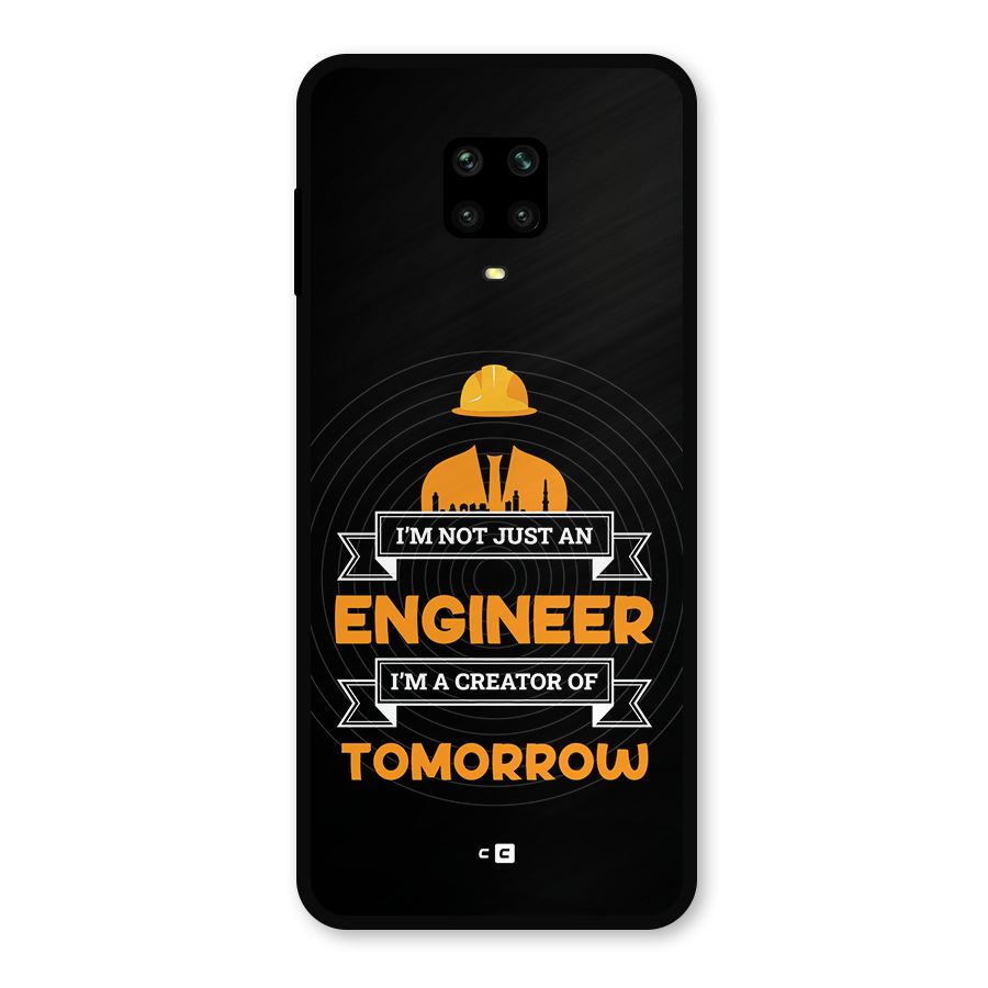 Creator Of Tomorrow Metal Back Case for Poco M2