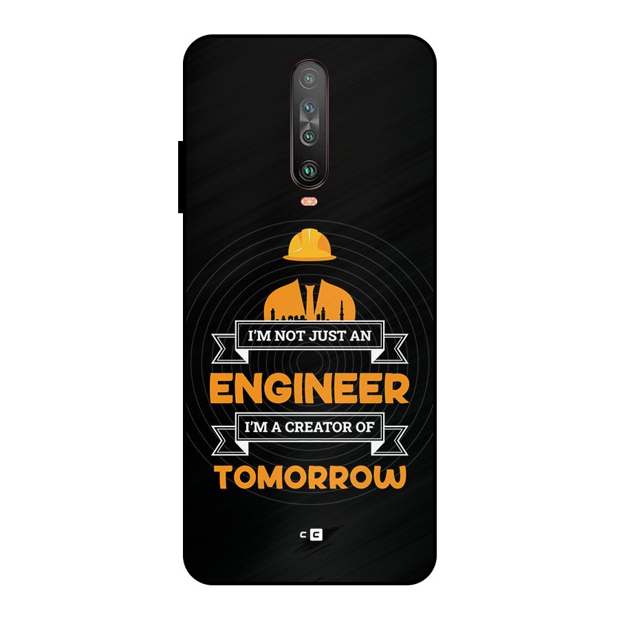 Creator Of Tomorrow Metal Back Case for Poco X2