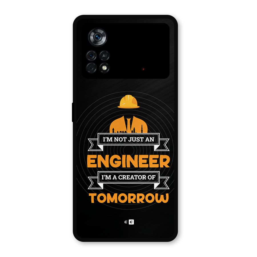 Creator Of Tomorrow Metal Back Case for Poco X4 Pro 5G