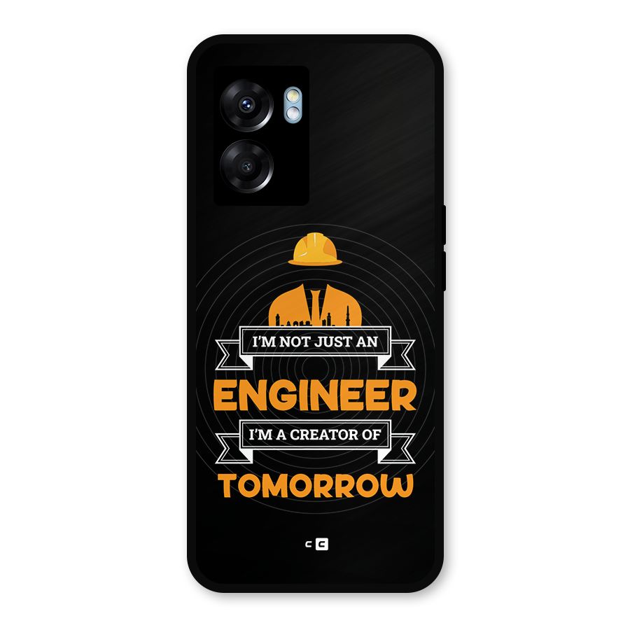 Creator Of Tomorrow Metal Back Case for Realme Narzo 50 5G