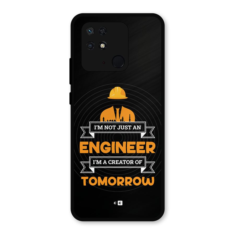 Creator Of Tomorrow Metal Back Case for Redmi 10