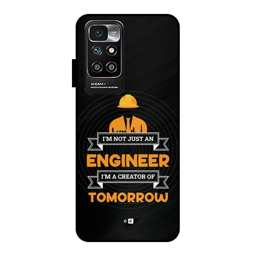 Creator Of Tomorrow Metal Back Case for Redmi 10 Prime
