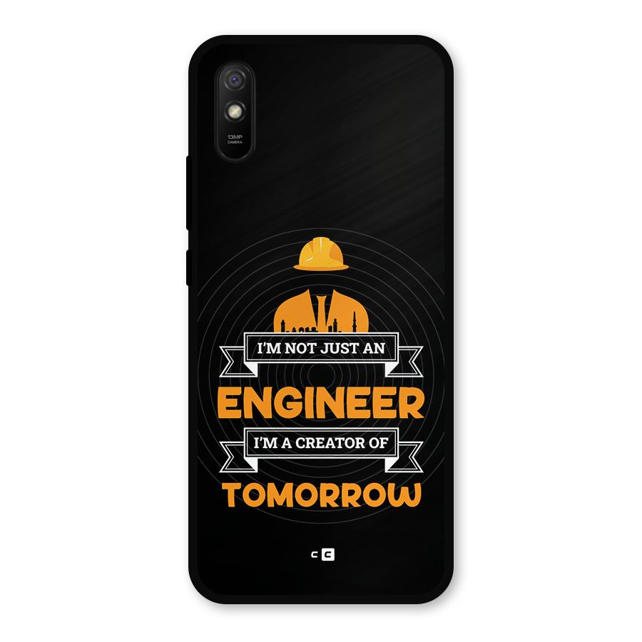Creator Of Tomorrow Metal Back Case for Redmi 9a