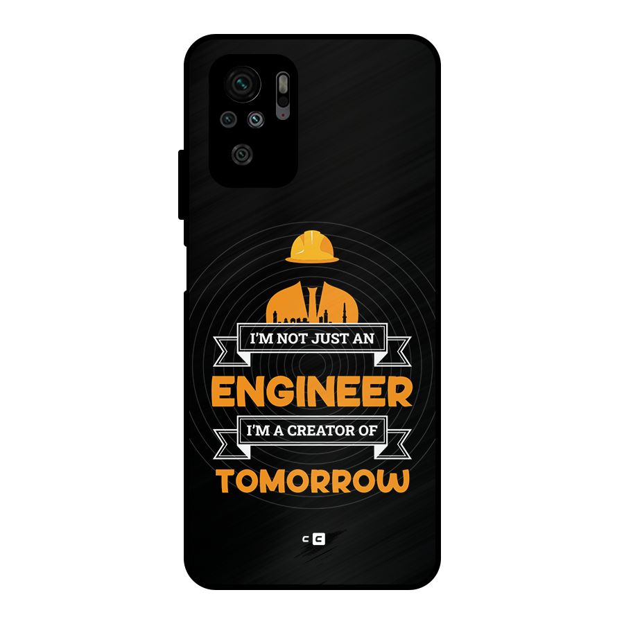 Creator Of Tomorrow Metal Back Case for Redmi Note 10S
