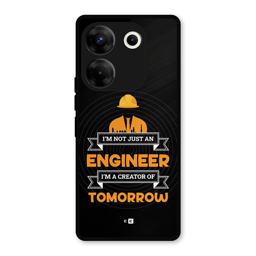 Creator Of Tomorrow Metal Back Case for Tecno Camon 20