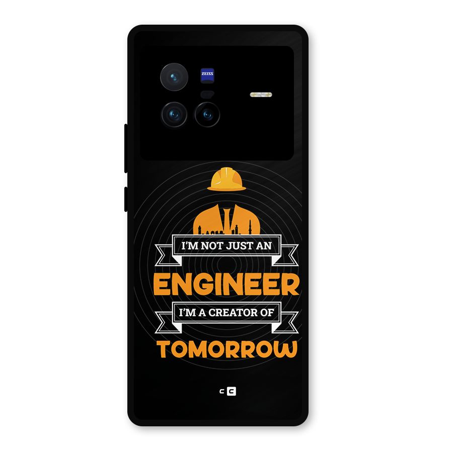 Creator Of Tomorrow Metal Back Case for Vivo X80