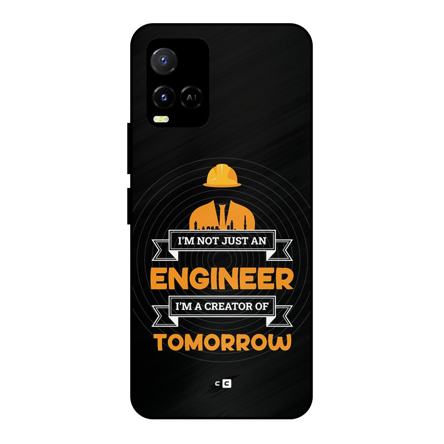 Creator Of Tomorrow Metal Back Case for Vivo Y21