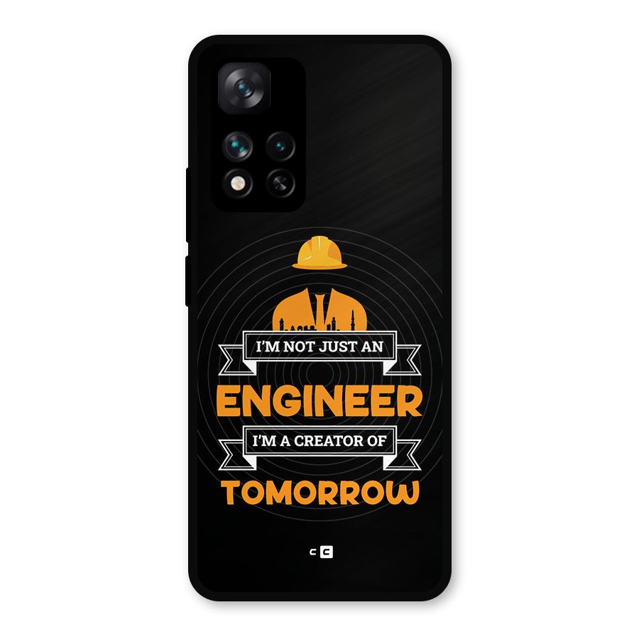 Creator Of Tomorrow Metal Back Case for Xiaomi 11i Hypercharge 5G