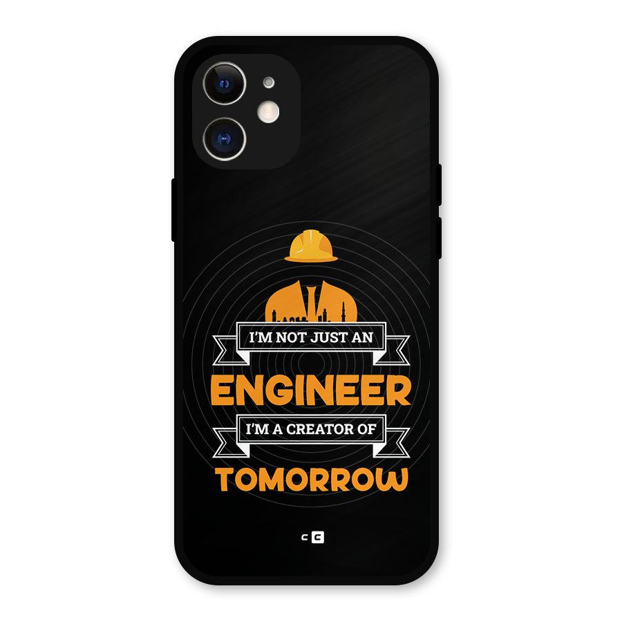 Creator Of Tomorrow Metal Back Case for iPhone 12