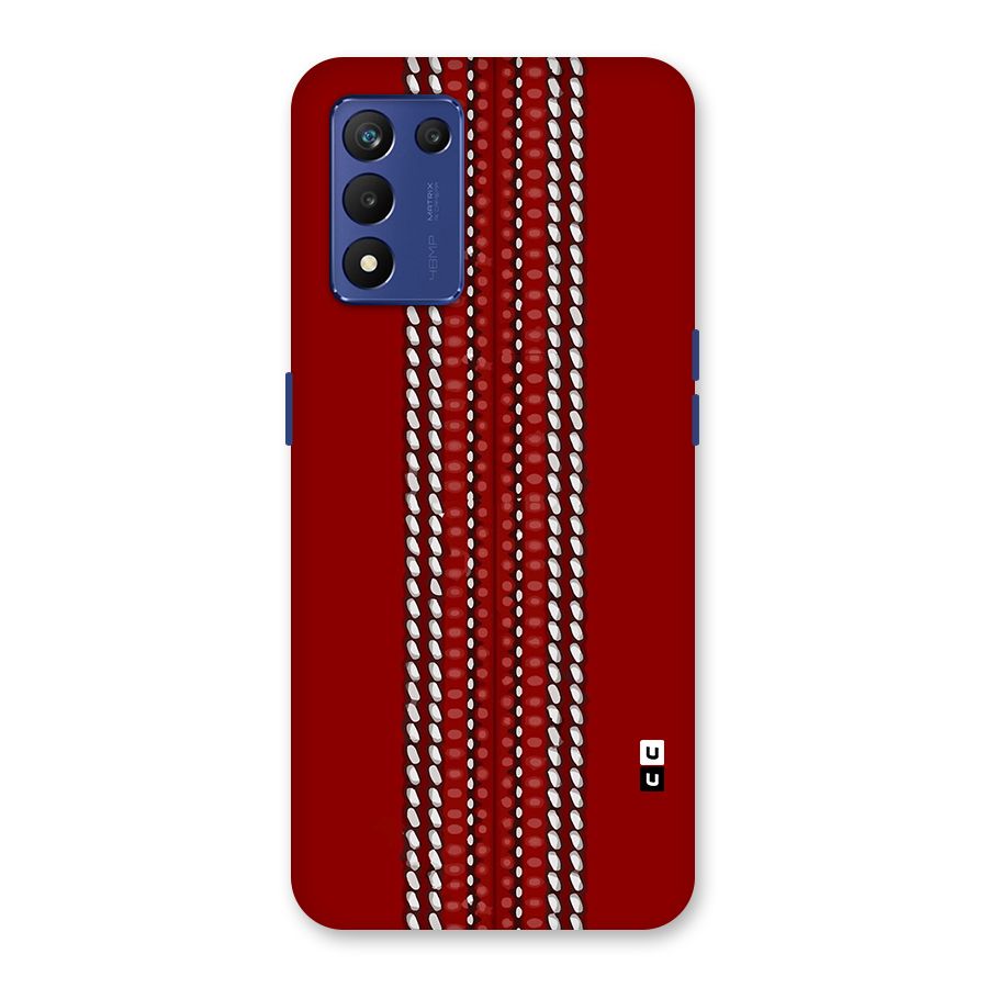 Cricket Ball Design Back Case for Realme 9 5G Speed