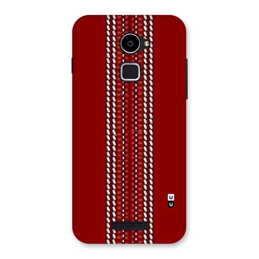 Cricket Ball Pattern Back Case for Coolpad Note 3 Lite