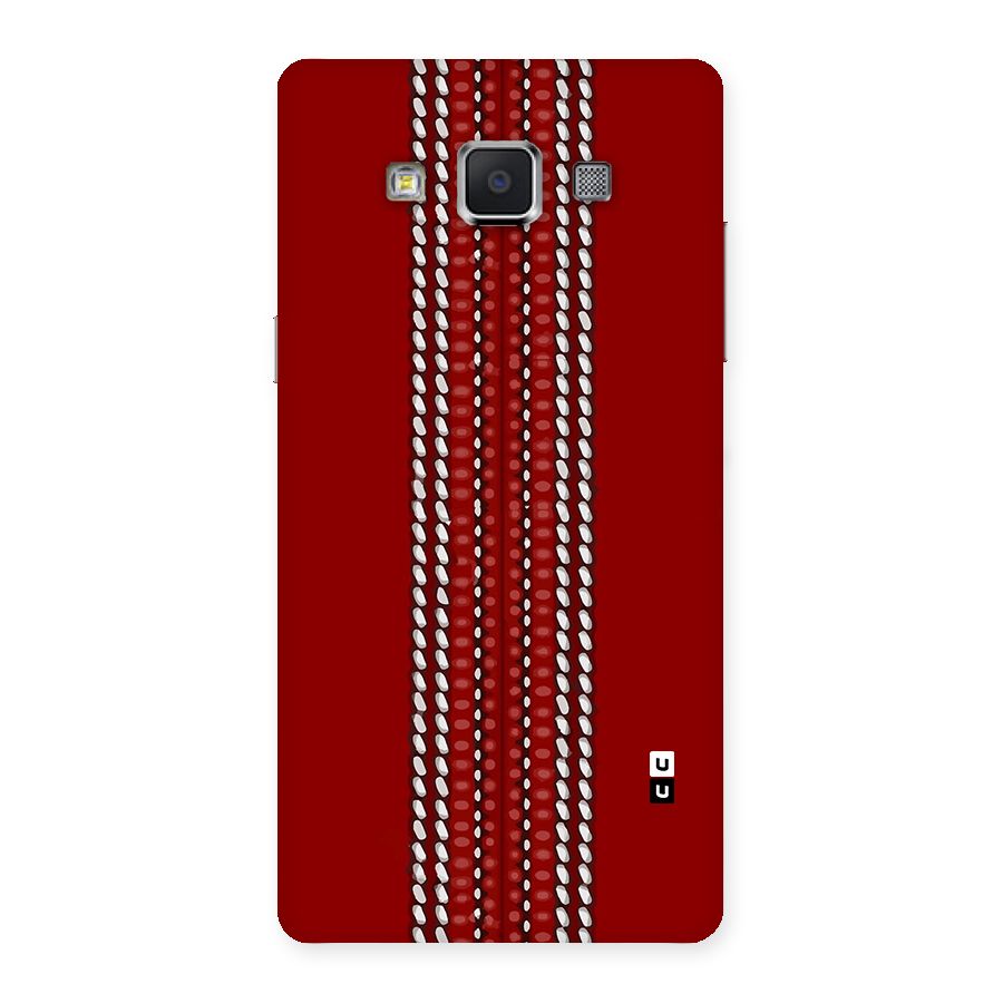 Cricket Ball Pattern Back Case for Galaxy A5