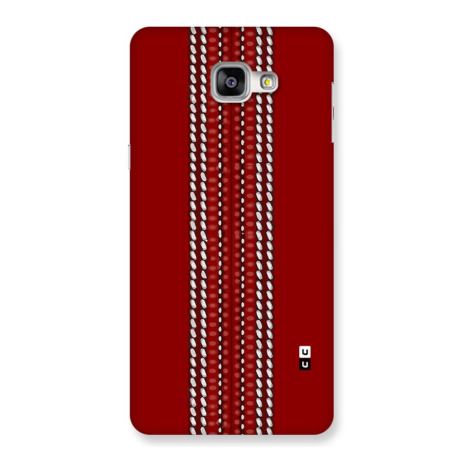 Cricket Ball Pattern Back Case for Galaxy A9