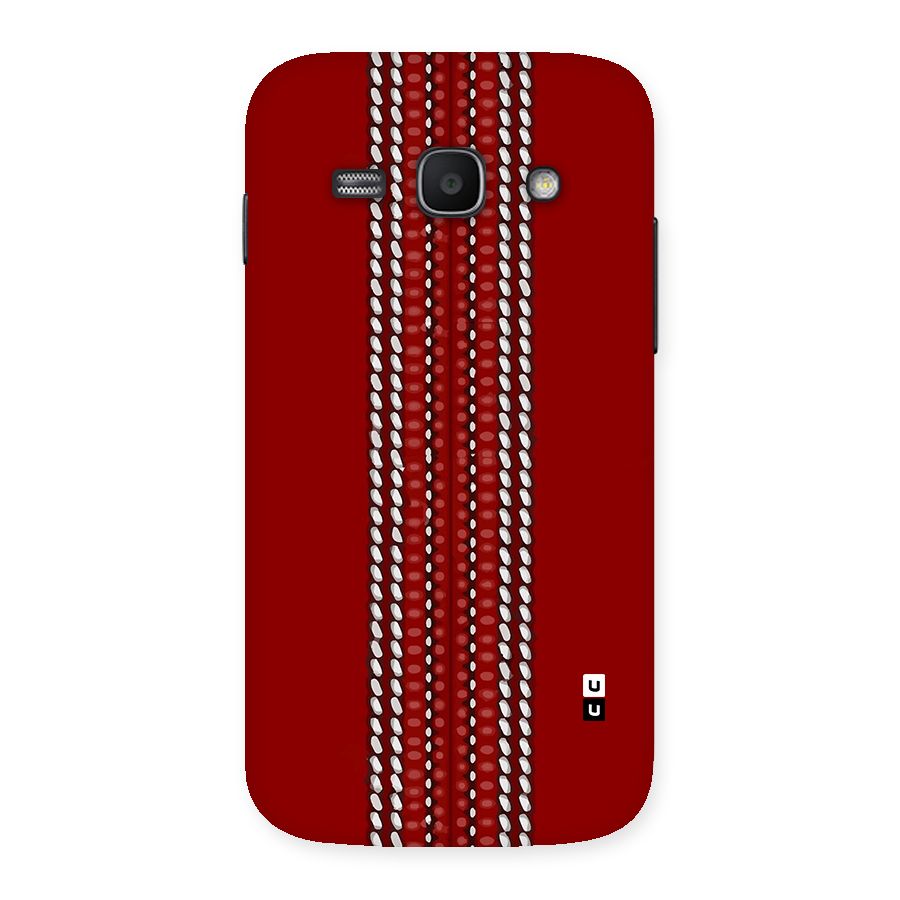 Cricket Ball Pattern Back Case for Galaxy Ace3