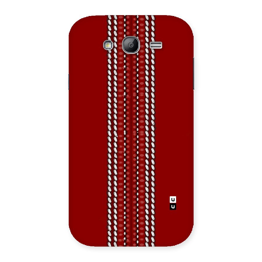 Cricket Ball Pattern Back Case for Galaxy Grand