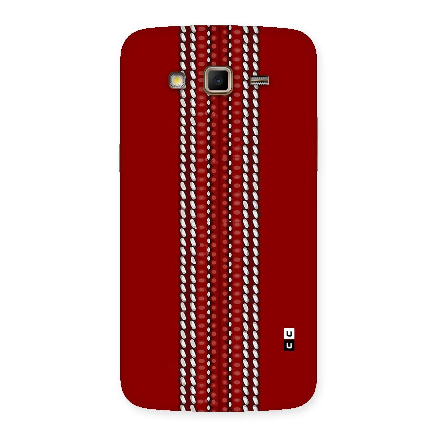 Cricket Ball Pattern Back Case for Galaxy Grand 2
