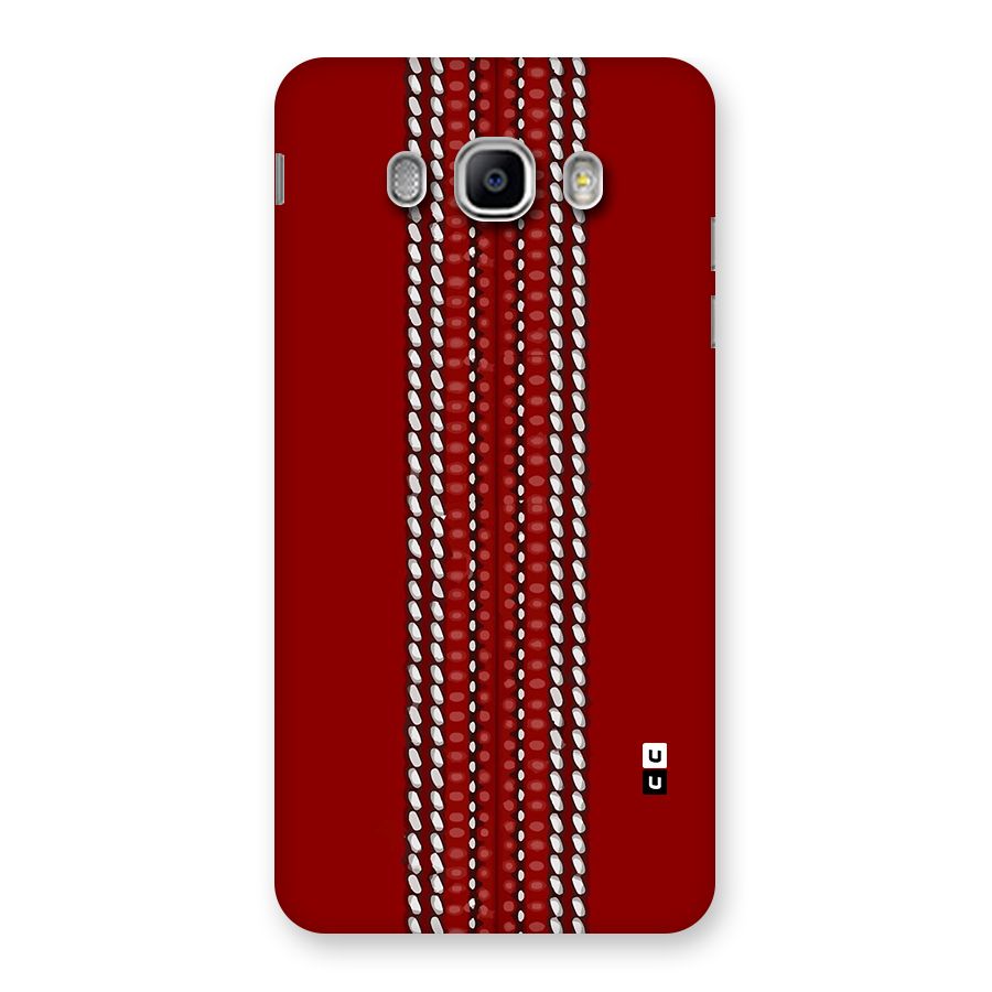 Cricket Ball Pattern Back Case for Galaxy J5 2016