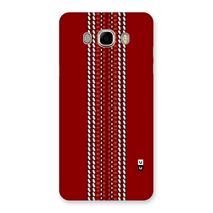 Cricket Ball Pattern Back Case for Galaxy J7 2016