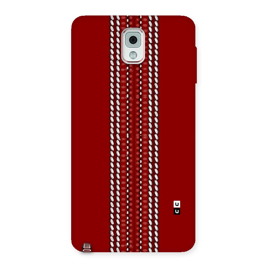 Cricket Ball Pattern Back Case for Galaxy Note 3