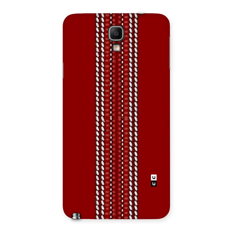 Cricket Ball Pattern Back Case for Galaxy Note 3 Neo