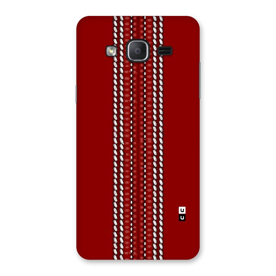 Cricket Ball Pattern Back Case for Galaxy On7 2015