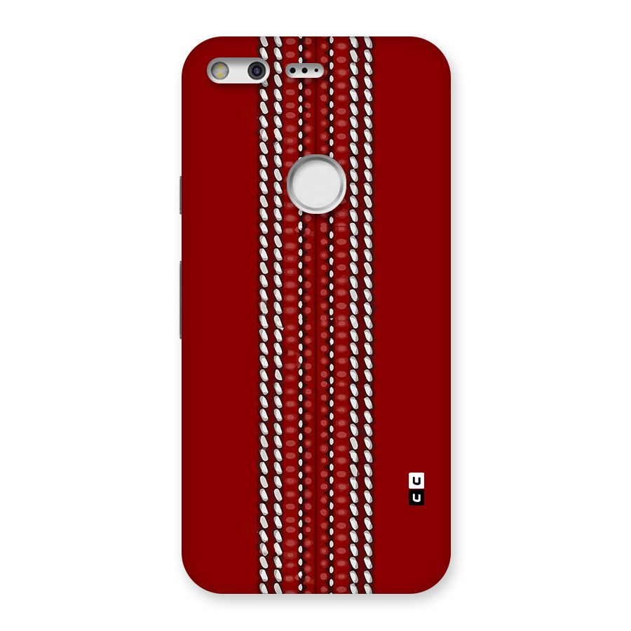 Cricket Ball Pattern Back Case for Google Pixel