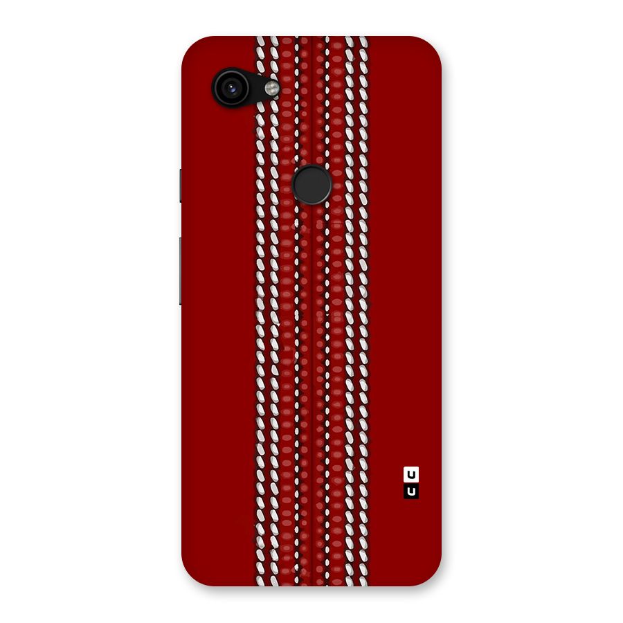 Cricket Ball Pattern Back Case for Google Pixel 3a XL