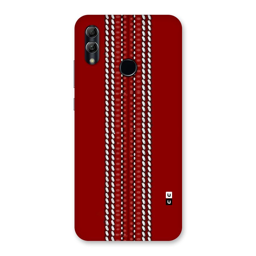 Cricket Ball Pattern Back Case for Honor 10 Lite
