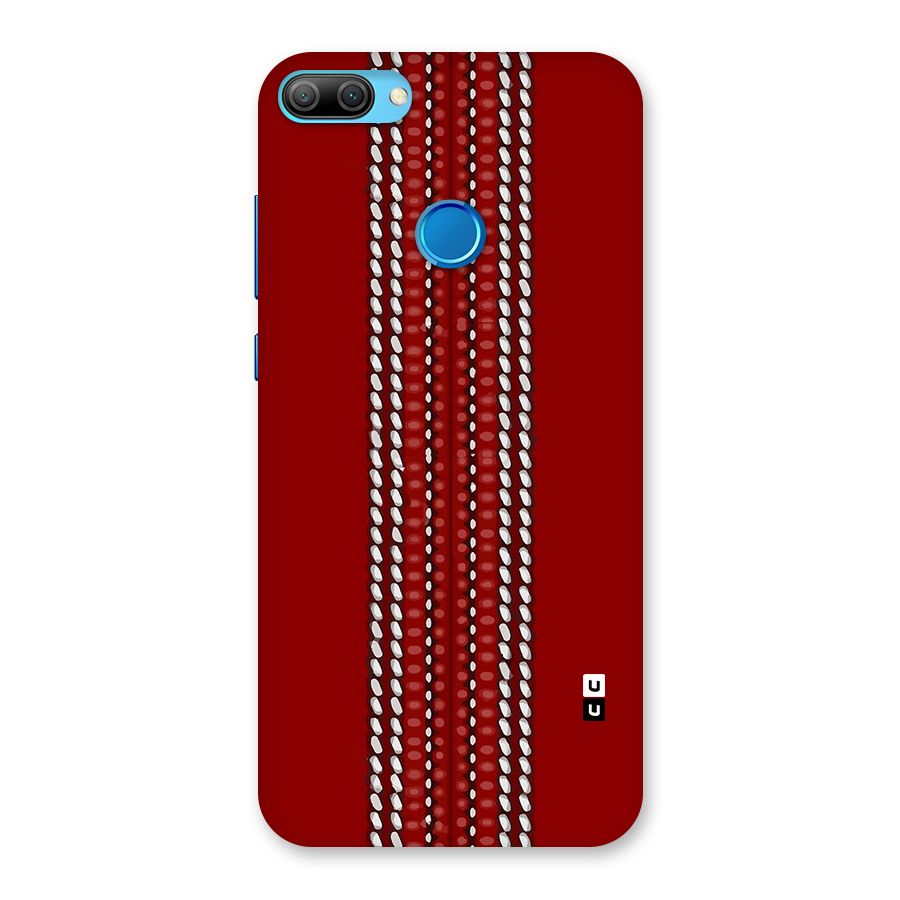 Cricket Ball Pattern Back Case for Honor 9N