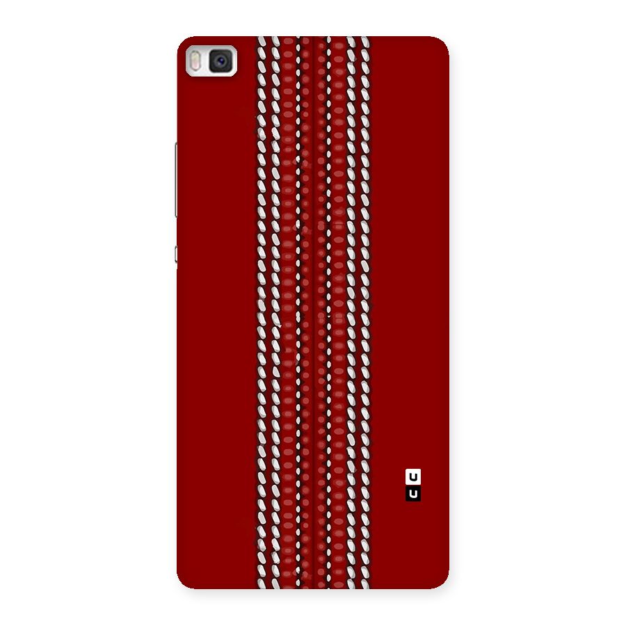 Cricket Ball Pattern Back Case for Huawei P8