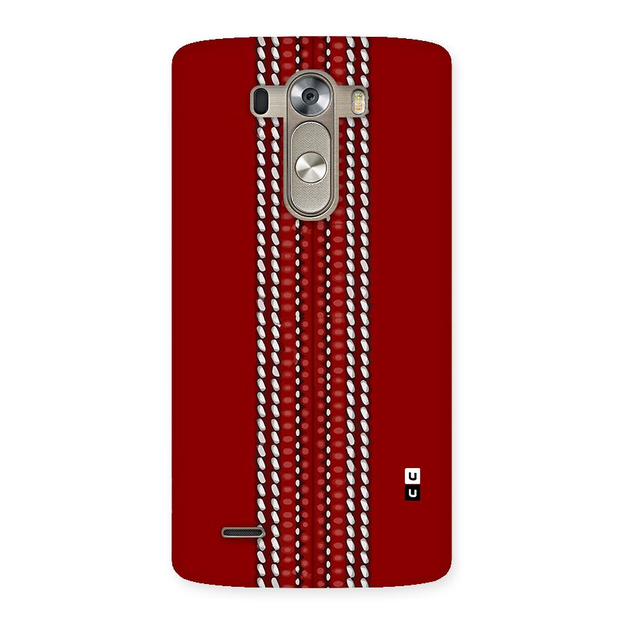 Cricket Ball Pattern Back Case for LG G3