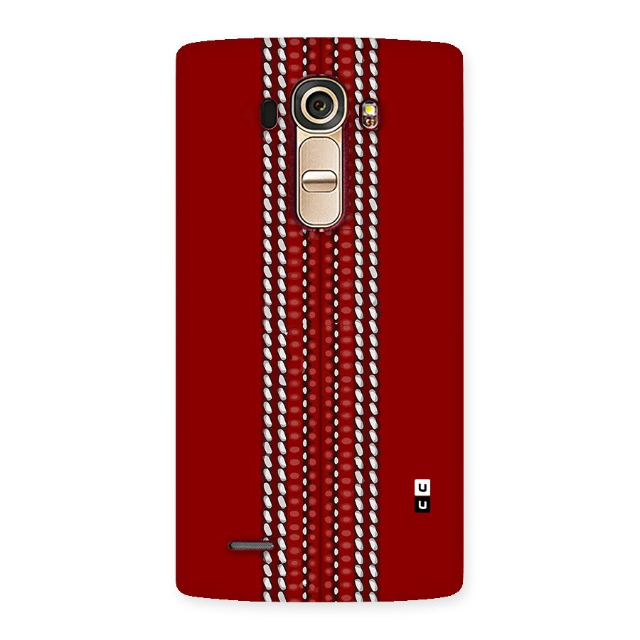 Cricket Ball Pattern Back Case for LG G4