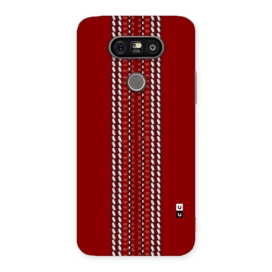Cricket Ball Pattern Back Case for LG G5