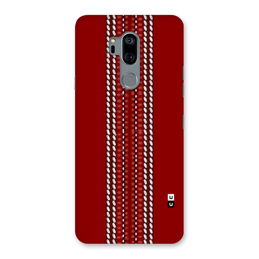 Cricket Ball Pattern Back Case for LG G7