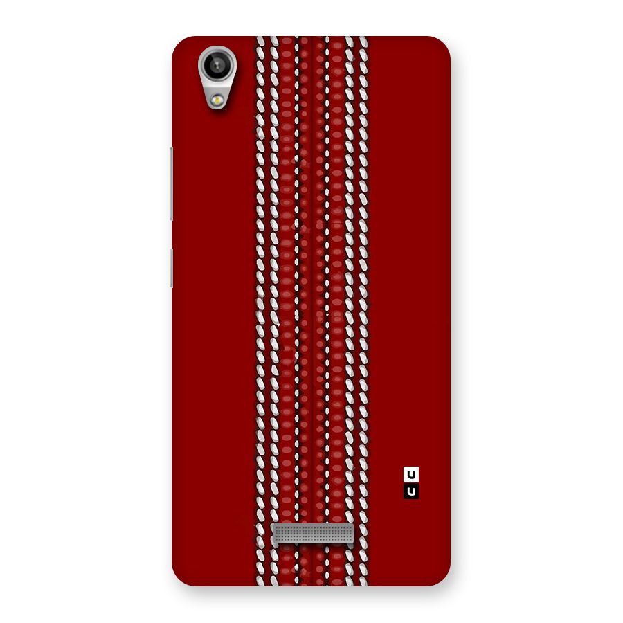 Cricket Ball Pattern Back Case for Lava Pixel V1