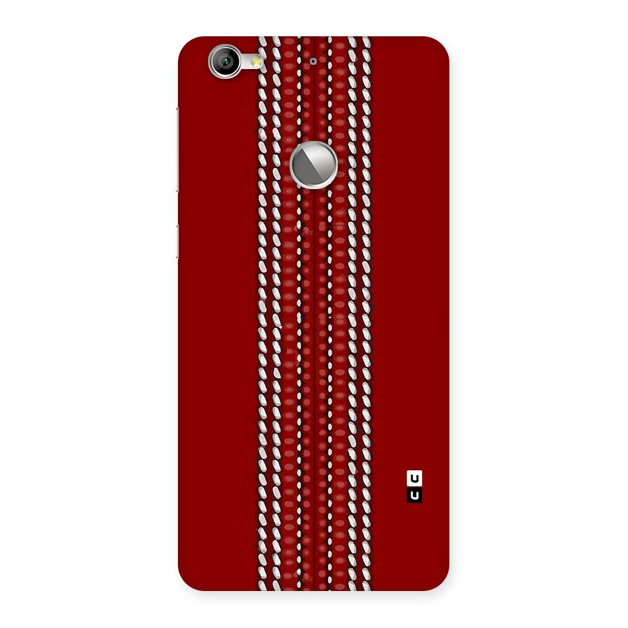 Cricket Ball Pattern Back Case for Le 1S