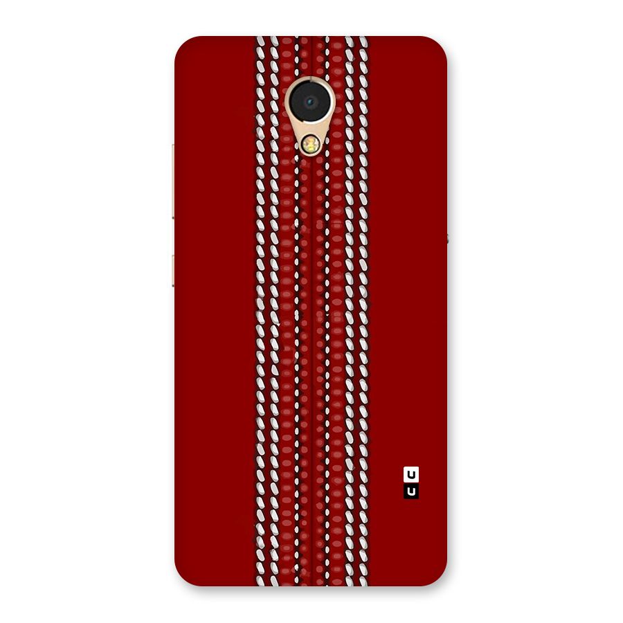 Cricket Ball Pattern Back Case for Lenovo P2