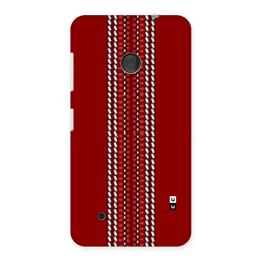 Cricket Ball Pattern Back Case for Lumia 530