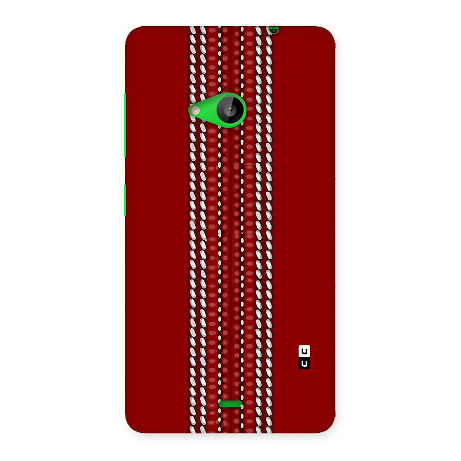 Cricket Ball Pattern Back Case for Lumia 535