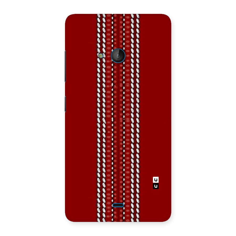 Cricket Ball Pattern Back Case for Lumia 540