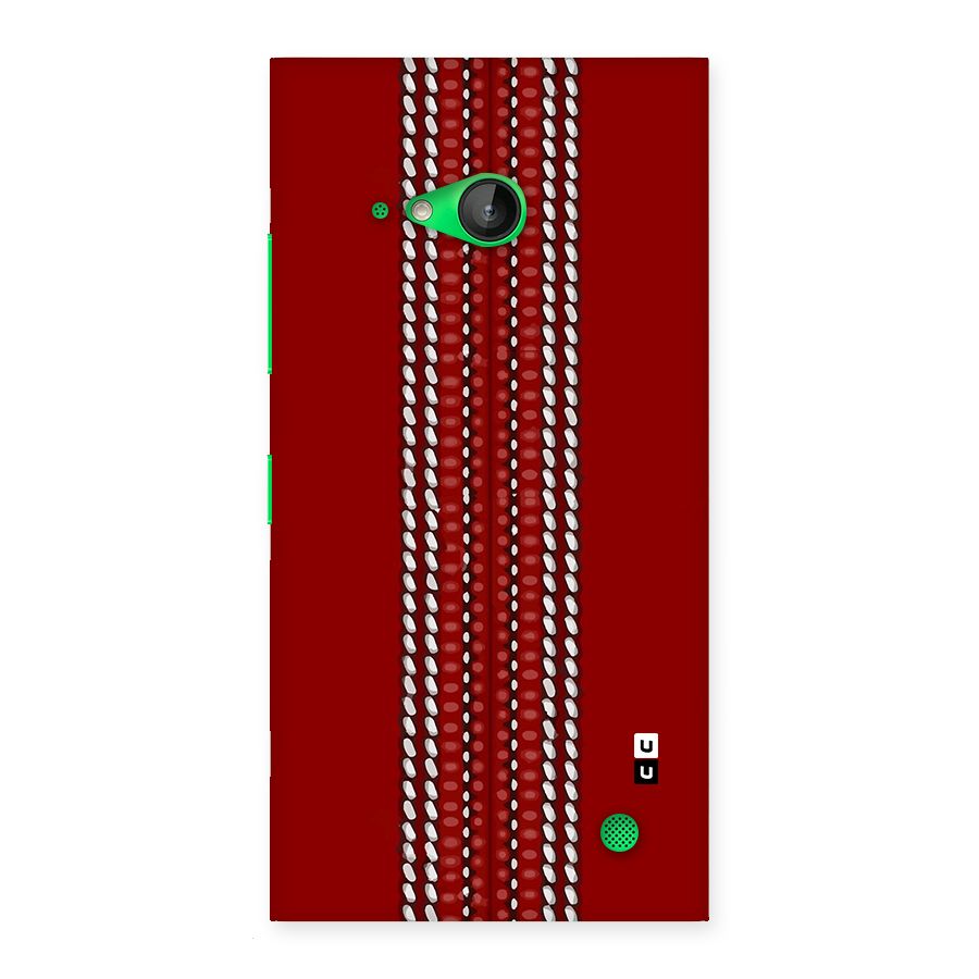 Cricket Ball Pattern Back Case for Lumia 730