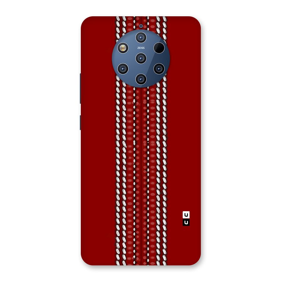 Cricket Ball Pattern Back Case for Nokia 9 PureView