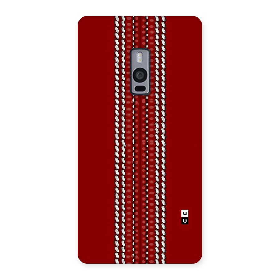 Cricket Ball Pattern Back Case for OnePlus 2
