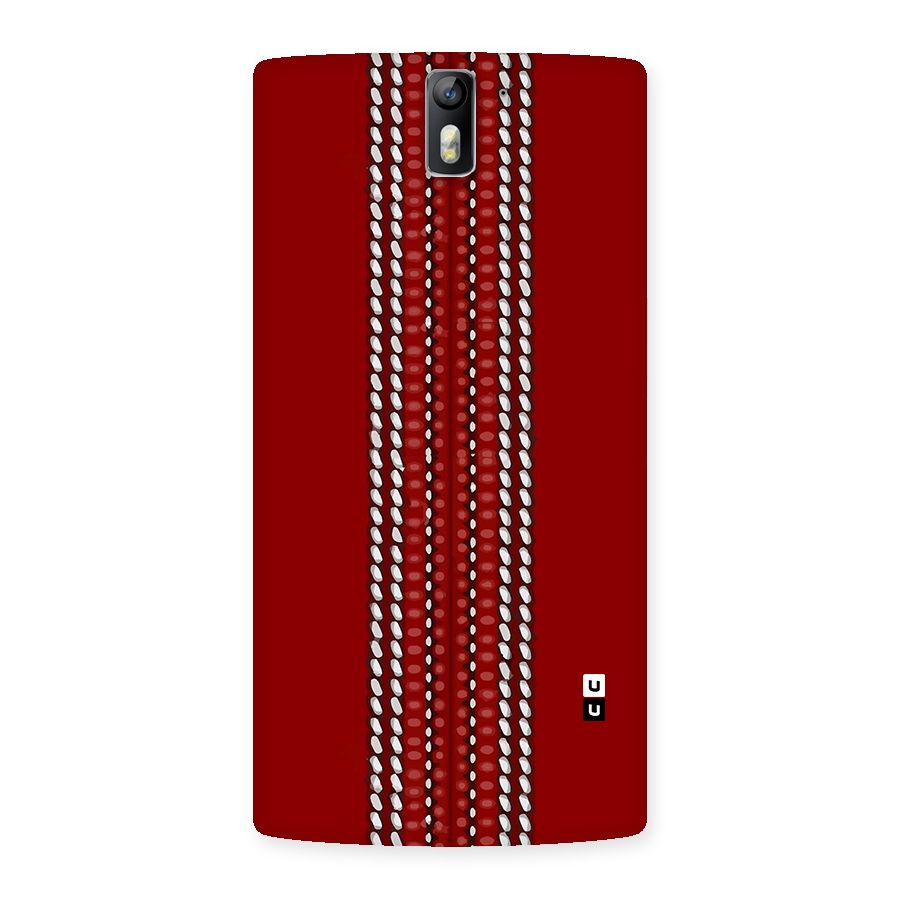 Cricket Ball Pattern Back Case for OnePlus One