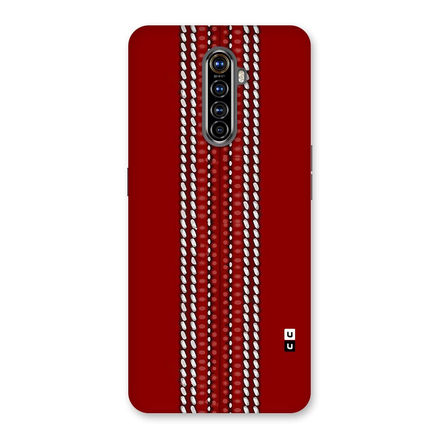 Cricket Ball Pattern Back Case for Realme X2 Pro