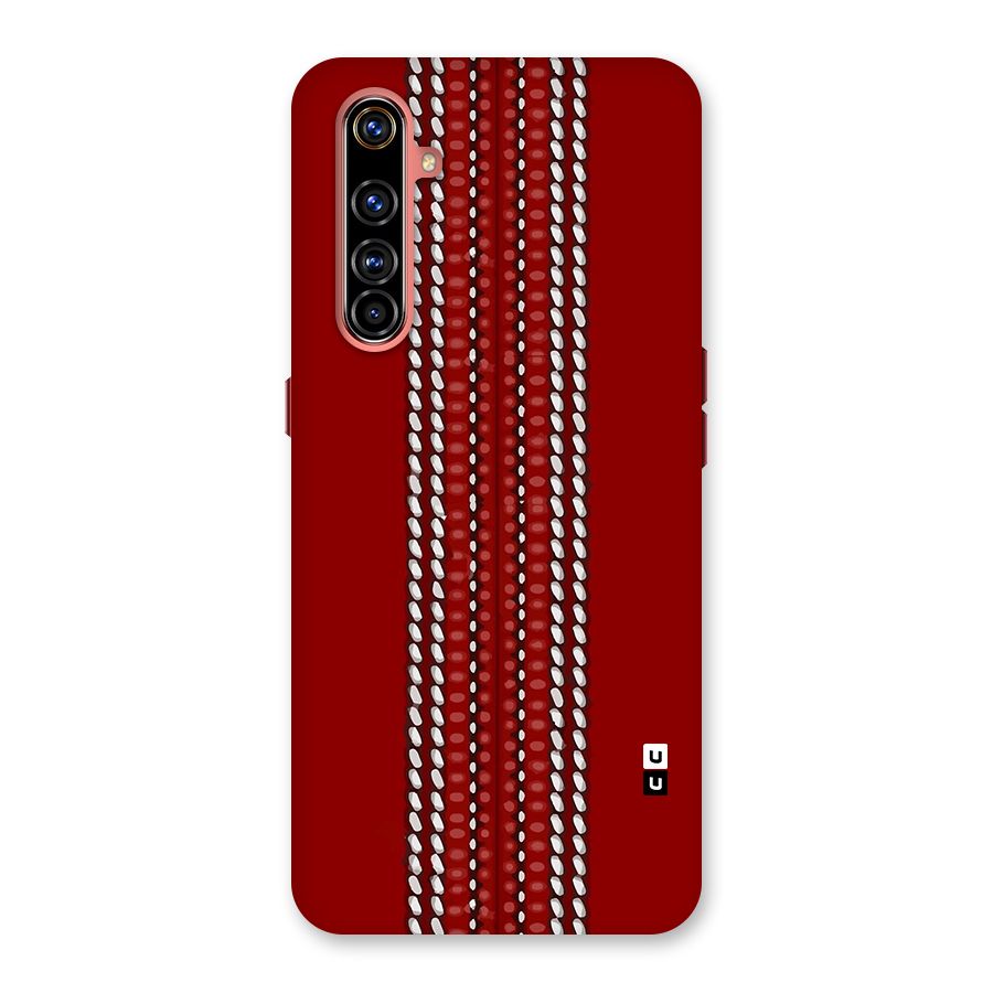 Cricket Ball Pattern Back Case for Realme X50 Pro