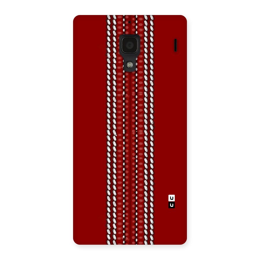 Cricket Ball Pattern Back Case for Redmi 1s