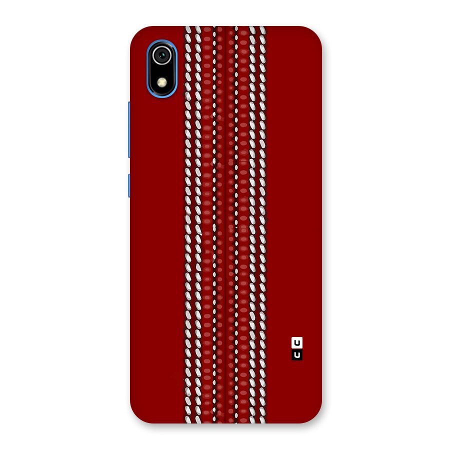 Cricket Ball Pattern Back Case for Redmi 7A