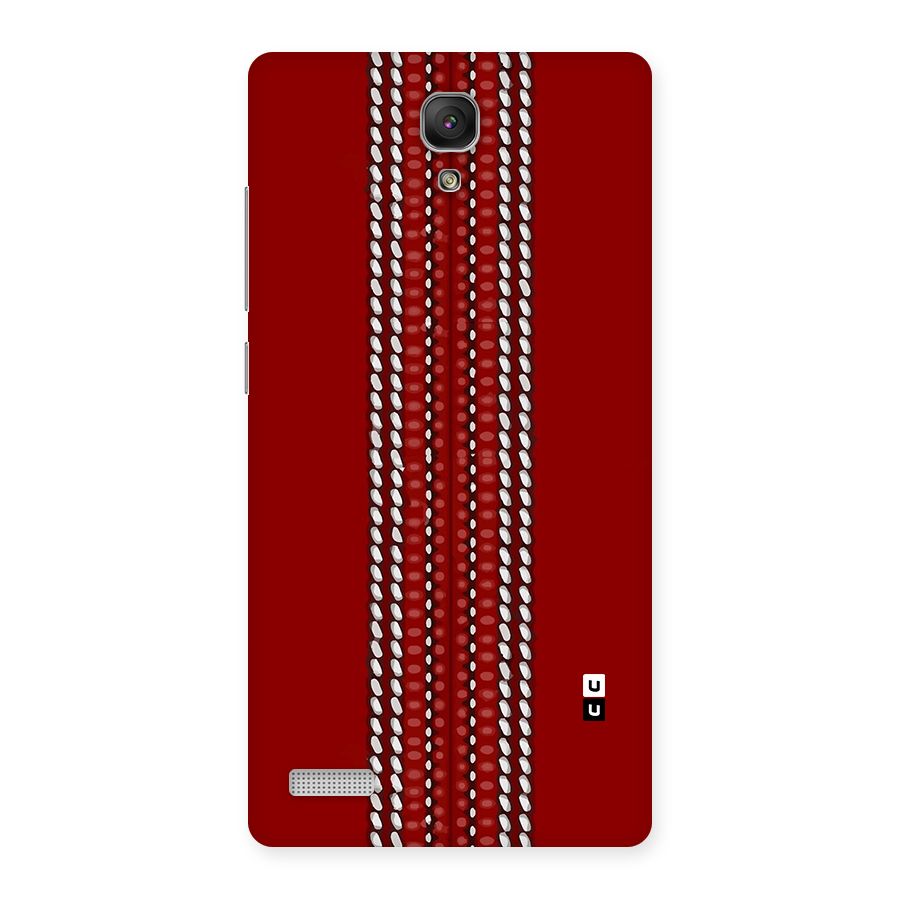 Cricket Ball Pattern Back Case for Redmi Note 4